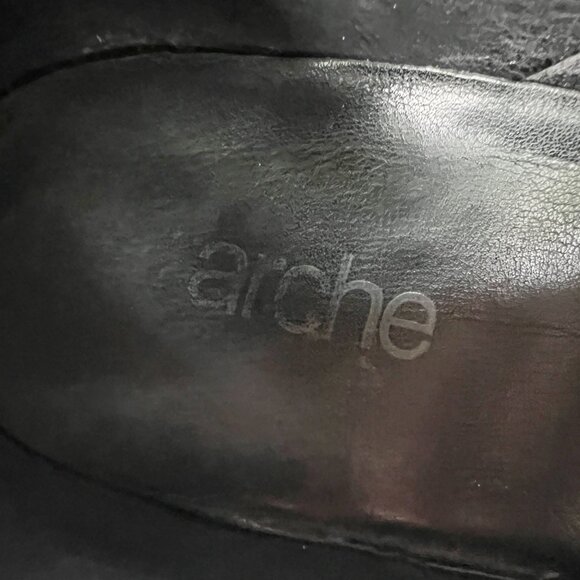 Vintage Arche Leather Suede Mary Jane Flats Athletic Maryjanes Walking Shoes Y2K - Picture 4 of 10